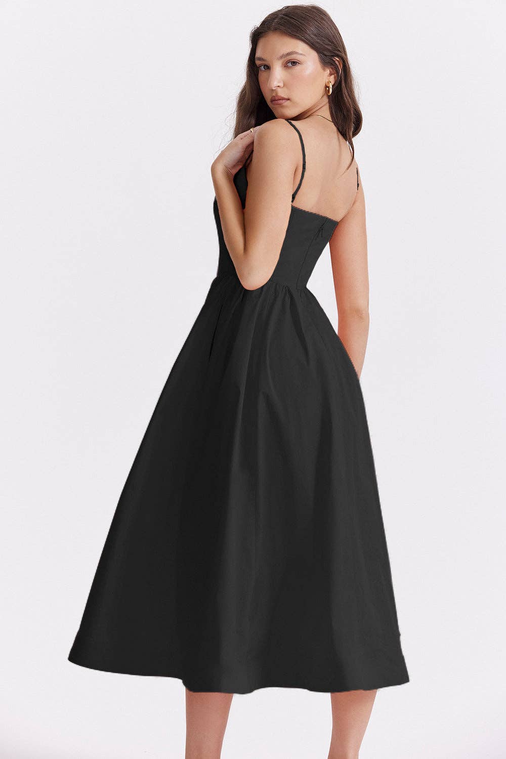 Sexy Slim A Line Spaghetti Straps