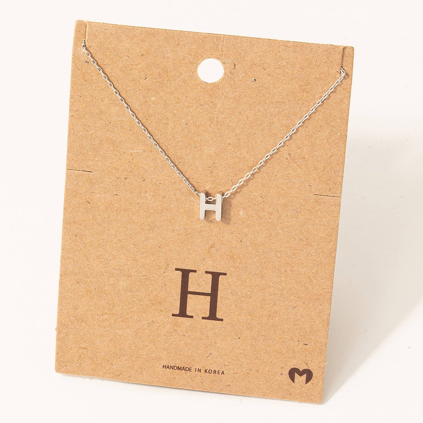 Initial Pendant Necklace