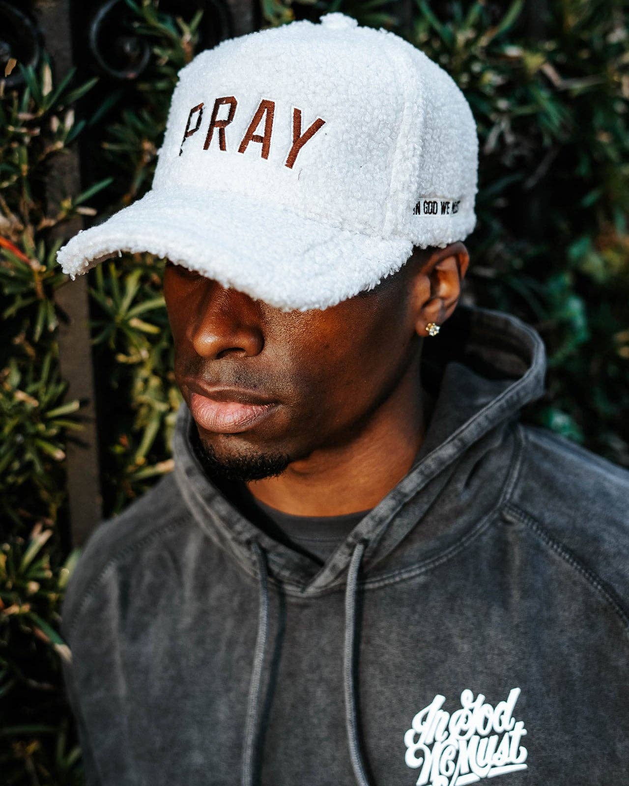 'Pray' Sherpa Snapback