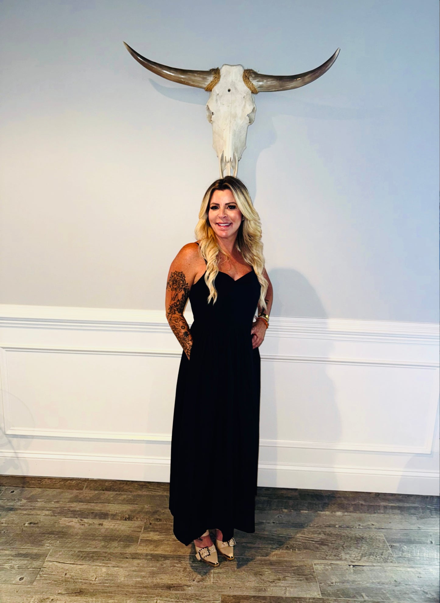 Sexy Slim A Line Spaghetti Straps