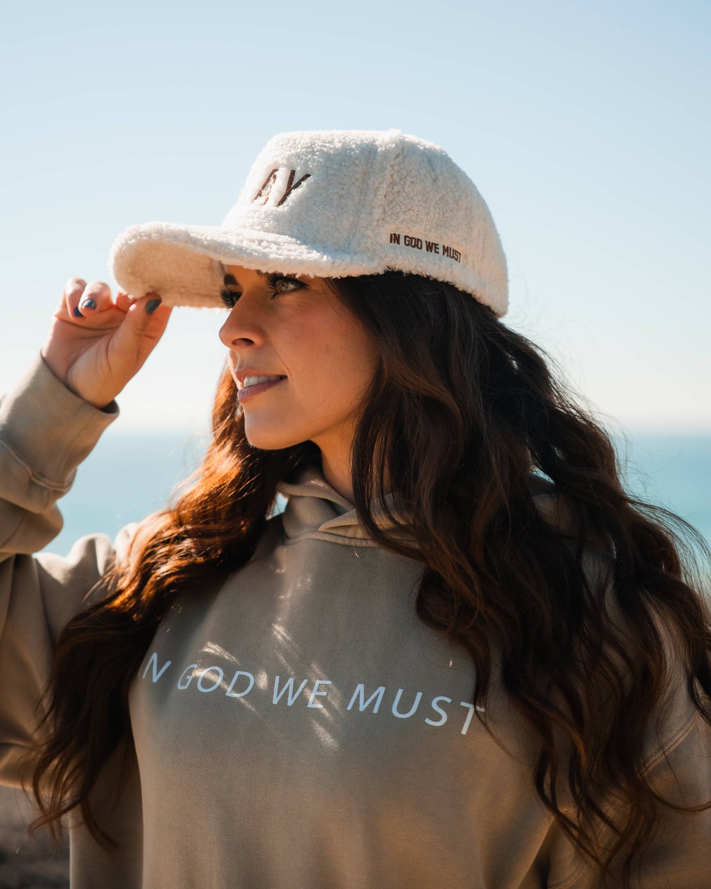 'Pray' Sherpa Snapback